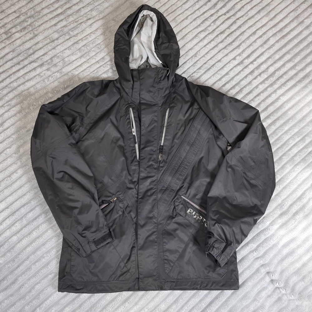 Vintage Burton Mens S Ski/SnowBoarding Puffer Full Zip Jacket removable jacket